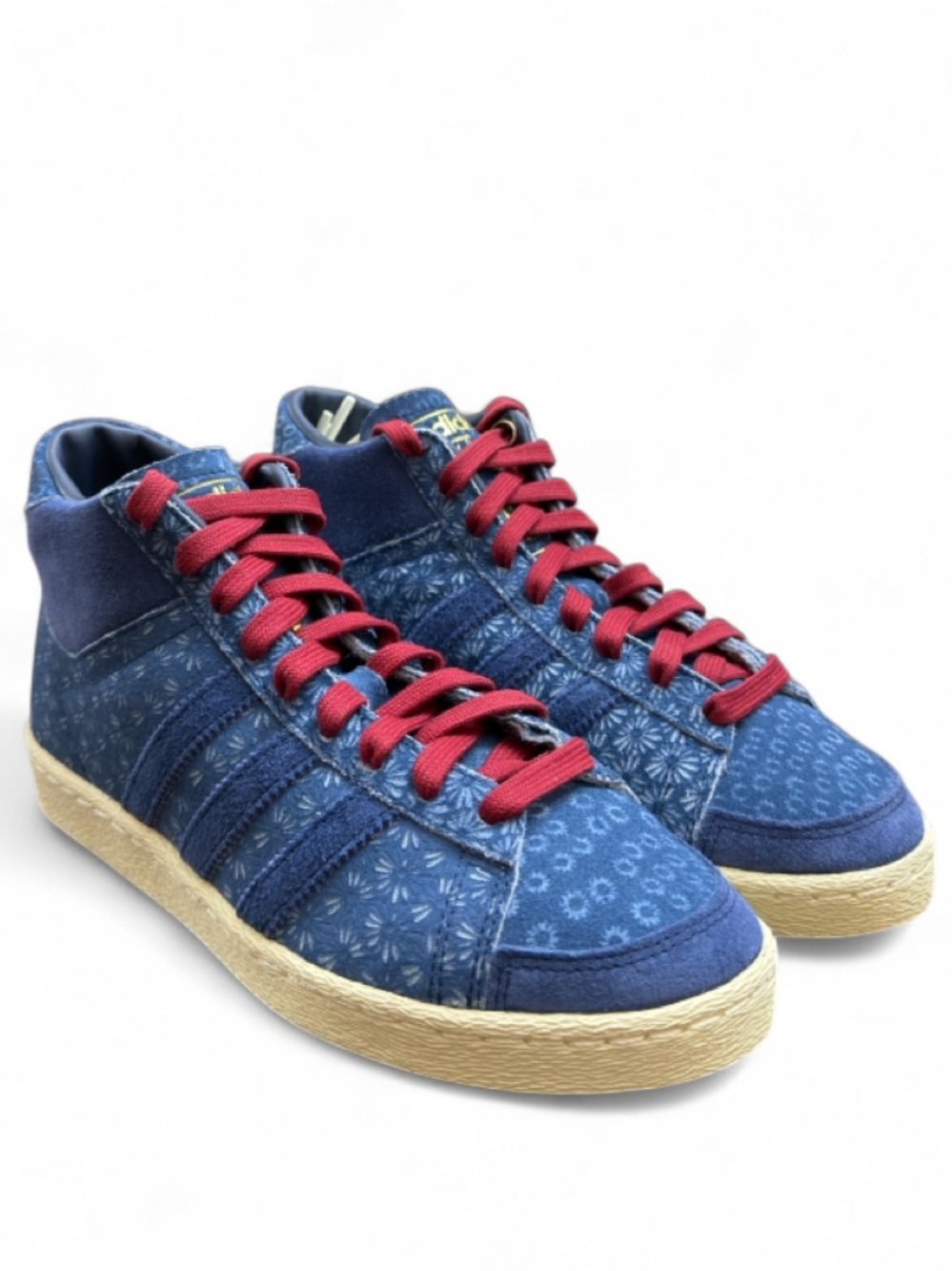 adidas Jabbar Hi Lace-Up ‘Indigo Suede’ Shoes Size US Women’s 8/ Men’s 7 (NEW)